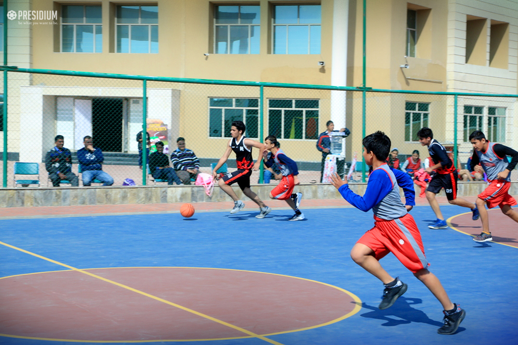 Presidium Gurgaon-57, OUR PRESIDIANS WIN THE INTER-PRESIDIUM BASKETBALL CHAMPIONSHIP